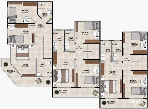 Imagem Sobrado com 3 Quartos à Venda, em Forquilhas - São José Imagem Sobrado com 3 Quartos à Venda, em Forquilhas - São José