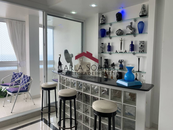 Apartamento com 5 Quartos à Venda, 190 m² em Pitangueiras - Guarujá