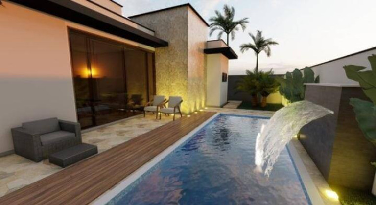 Imagem Casa de Condomínio com 3 Quartos à Venda, 453 m² em Alphaville Nova Esplanada 3 - Votorantim