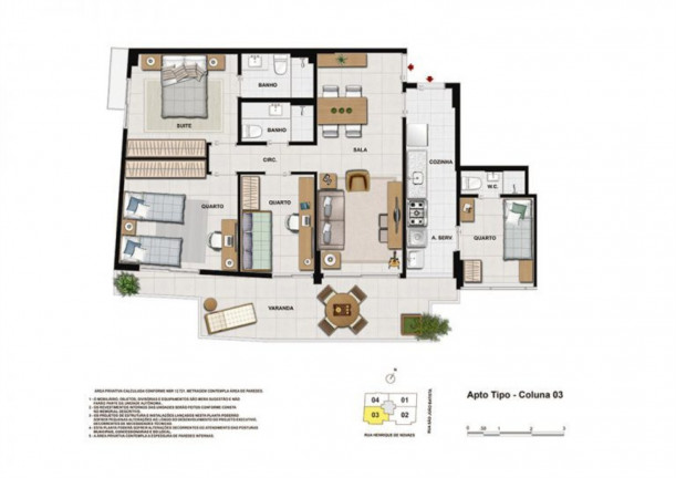 Imagem Imóvel com 3 Quartos à Venda, 98 m² em Botafogo - Rio De Janeiro Imagem Imóvel com 3 Quartos à Venda, 98 m² em Botafogo - Rio De Janeiro