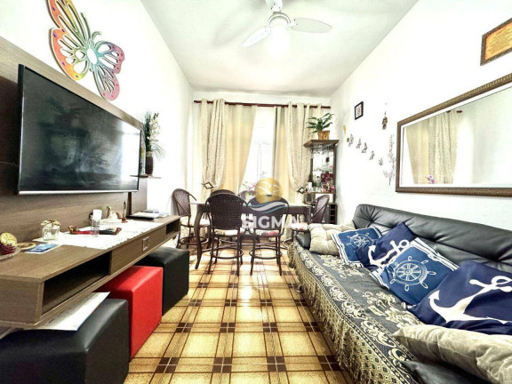 Apartamento com 2 Quartos à Venda, 63 m² em Jardim Astúrias - Guarujá