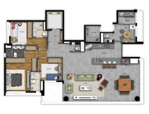 Imagem Imóvel com 3 Quartos à Venda, 324 m² em Chácara Klabin - São Paulo