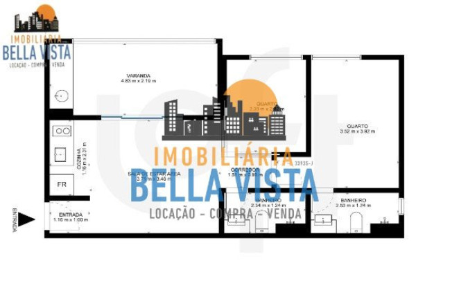 Imagem Apartamento com 2 Quartos à Venda, em Brooklin Paulista - São Paulo Imagem Apartamento com 2 Quartos à Venda, em Brooklin Paulista - São Paulo