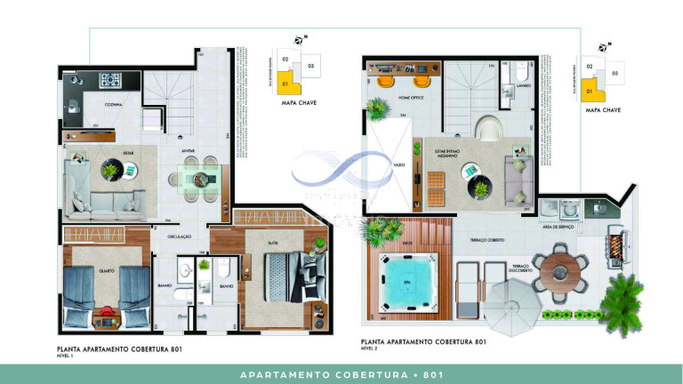 Imagem Cobertura com 2 Quartos à Venda, 35 m² em Serra - Belo Horizonte Imagem Cobertura com 2 Quartos à Venda, 35 m² em Serra - Belo Horizonte