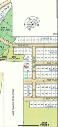 Terreno à Venda, 212 m² em Bela Vista - Palhoça