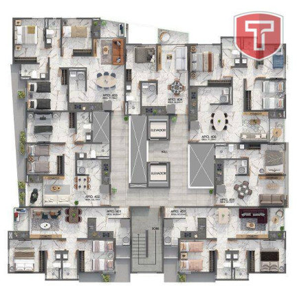 Imagem Apartamento com 3 Quartos à Venda, 71 m² em Jardim Oceania - João Pessoa