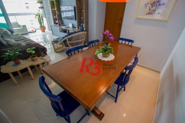 Imagem Apartamento com 3 Quartos à Venda, 127 m² em Gonzaga - Santos
