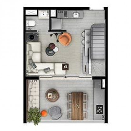 Imagem Apartamento com 1 Quarto à Venda, 55 m² em Pinheiros - São Paulo Imagem Apartamento com 1 Quarto à Venda, 55 m² em Pinheiros - São Paulo