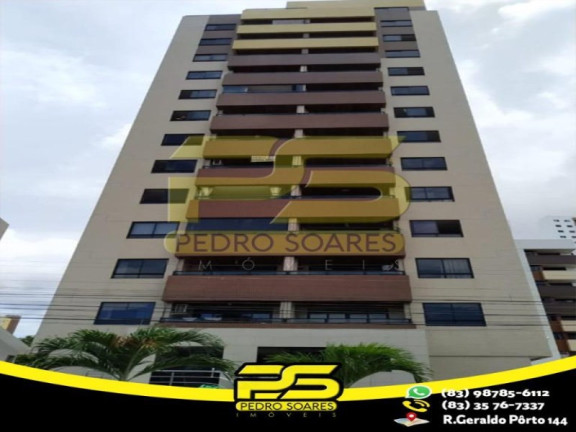 Apartamento com 3 Quartos à Venda, 120 m² em Manaíra - João Pessoa