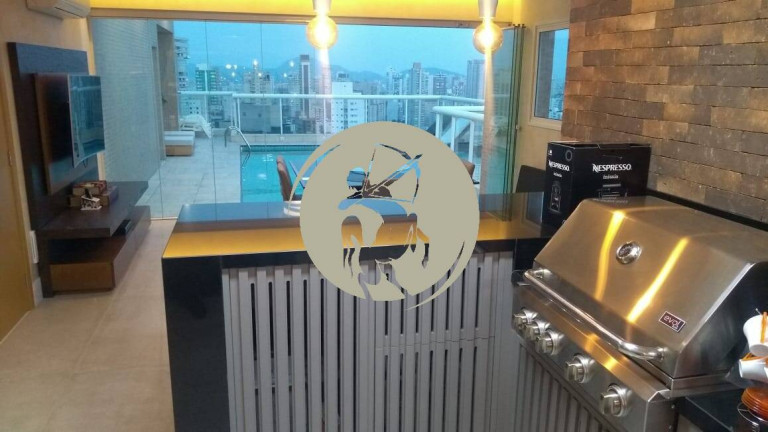 Imagem Cobertura com 4 Quartos à Venda, 440 m² em Gonzaga - Santos