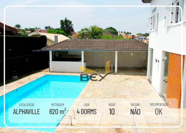 Imagem Casa com 4 Quartos à Venda, 620 m² em  Alphaville - Santana De Parnaíba