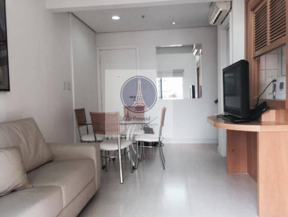 Imagem Apartamento com 1 Quarto para Alugar, 45 m² em Moema - São Paulo