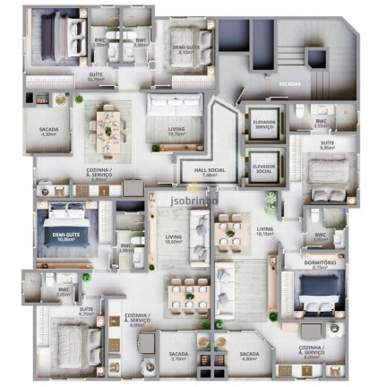 Imagem Apartamento com 2 Quartos à Venda, 64 m² em Morretes - Itapema Imagem Apartamento com 2 Quartos à Venda, 64 m² em Morretes - Itapema
