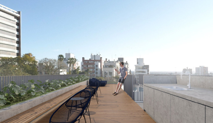 Imagem Apartamento com 1 Quarto à Venda, 74 m² em Auxiliadora - Porto Alegre