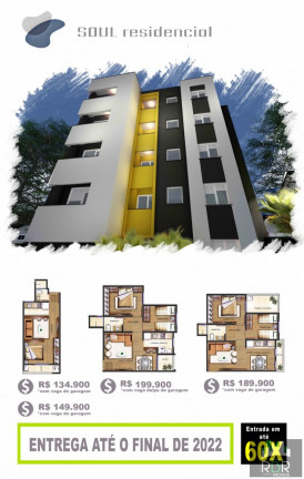 Imagem Apartamento com 2 Quartos à Venda, 55 m² em Caxias Do Sul