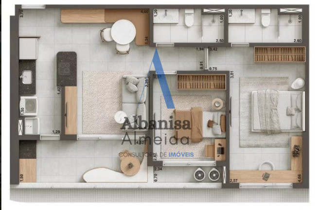 Imagem Apartamento com 1 Quarto à Venda, 28 m² em Aldeota - Fortaleza Imagem Apartamento com 1 Quarto à Venda, 28 m² em Aldeota - Fortaleza