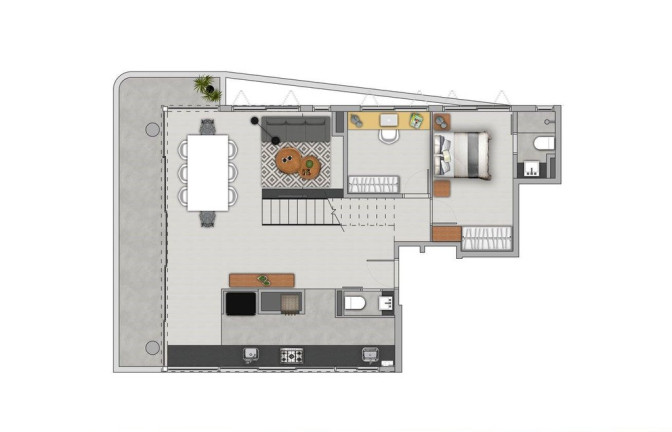 Imagem Apartamento com 3 Quartos à Venda, 110 m² em Menino Deus - Porto Alegre