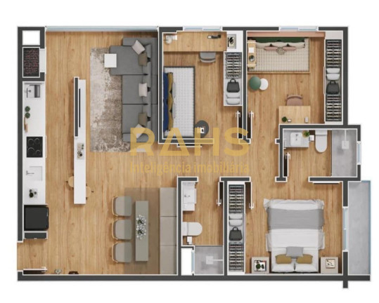Imagem Apartamento com 3 Quartos à Venda, 74 m² em Glória - Joinville Imagem Apartamento com 3 Quartos à Venda, 74 m² em Glória - Joinville