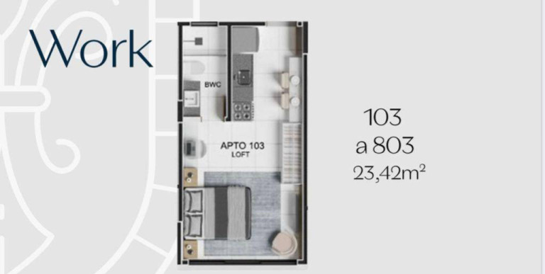 Imagem Apartamento à Venda, 23 m² em Jardim Oceania - João Pessoa Imagem Apartamento à Venda, 23 m² em Jardim Oceania - João Pessoa