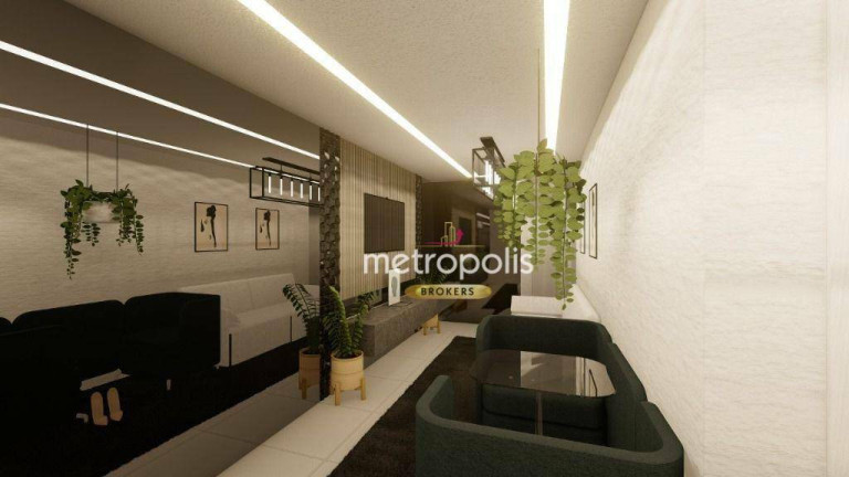Apartamento com 2 Quartos à Venda, 45 m² em Campestre - Santo André