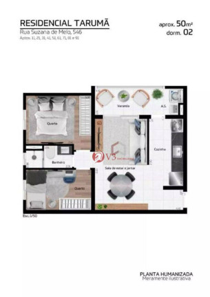 Imagem Apartamento com 2 Quartos à Venda, 49 m² em Vila Progresso - São Paulo