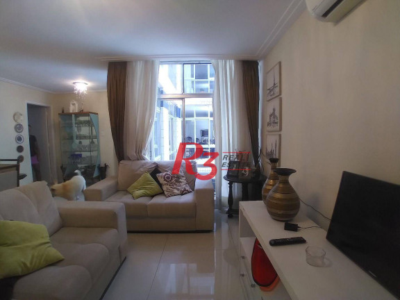 Imagem Apartamento com 3 Quartos à Venda, 159 m² em Gonzaga - Santos