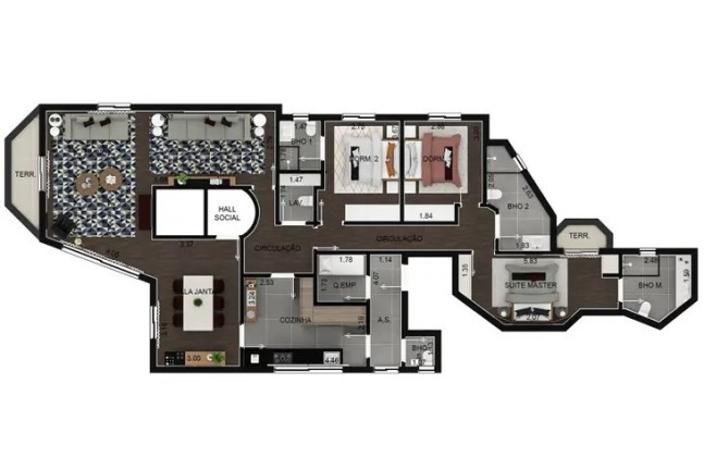 Imagem Apartamento com 3 Quartos à Venda, 160 m² em Higienópolis - São Paulo Imagem Apartamento com 3 Quartos à Venda, 160 m² em Higienópolis - São Paulo