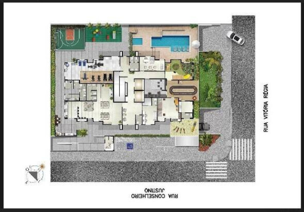Imagem Apartamento com 3 Quartos à Venda, 92 m² em Campestre - Santo André