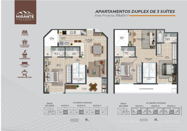 Imagem Apartamento com 2 Quartos à Venda, 101 m² em Coqueiros - Florianópolis