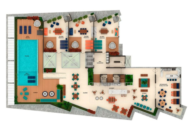 Imagem Apartamento com 2 Quartos à Venda, 61 m² em Cabo Branco - João Pessoa