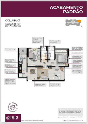 Imagem Apartamento com 2 Quartos à Venda, 58 m² em Araçás - Vila Velha Imagem Apartamento com 2 Quartos à Venda, 58 m² em Araçás - Vila Velha