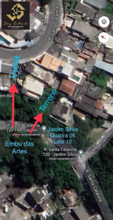 Terreno à Venda, 309 m² em Jardim Silvia - São Paulo
