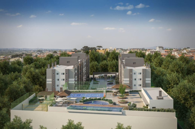 Imagem Apartamento com 2 Quartos à Venda, 44 m² em Boneca Do Iguaçu - São José Dos Pinhais