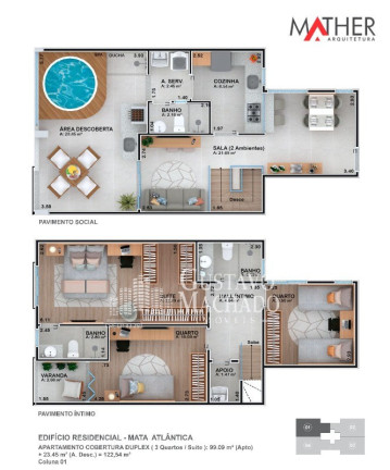 Imagem Imóvel com 2 Quartos à Venda, 128 m² em Jardim Belvedere - Volta Redonda
