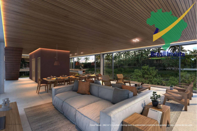 Imagem Casa com 3 Quartos à Venda, 262 m² em Trancoso - Porto Seguro Imagem Casa com 3 Quartos à Venda, 262 m² em Trancoso - Porto Seguro