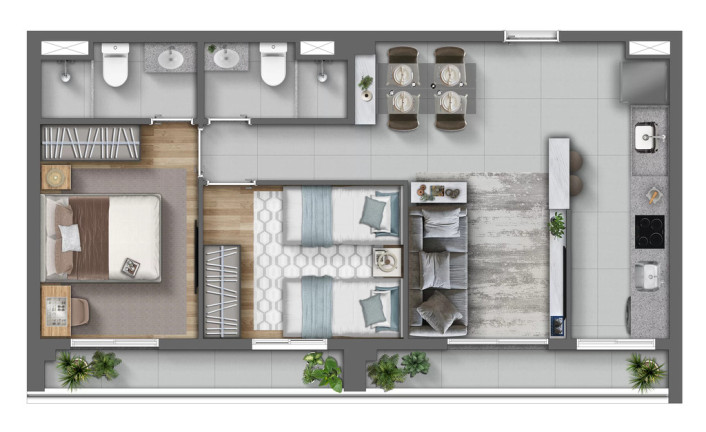 Imagem Imóvel com 3 Quartos à Venda, 74 m² em Santo Amaro - São Paulo Imagem Imóvel com 3 Quartos à Venda, 74 m² em Santo Amaro - São Paulo
