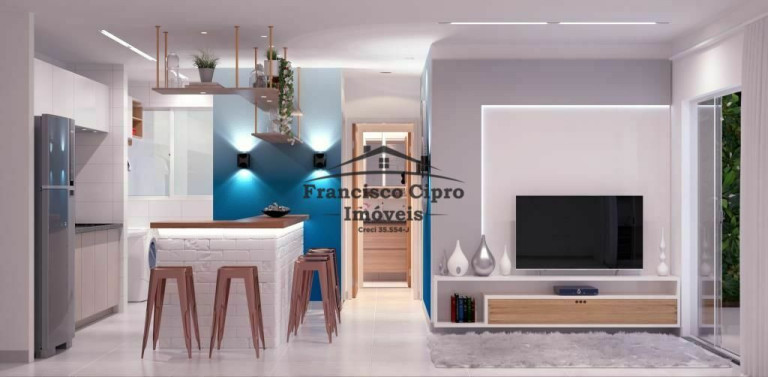 Imagem Apartamento com 2 Quartos à Venda, 58 m² em Praia Grande - Ubatuba