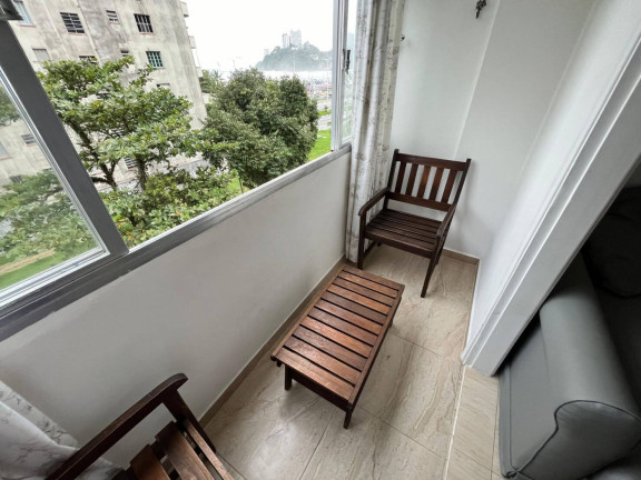 Imagem Apartamento com 1 Quarto para Alugar, 50 m² em Itararé - São Vicente Imagem Apartamento com 1 Quarto para Alugar, 50 m² em Itararé - São Vicente