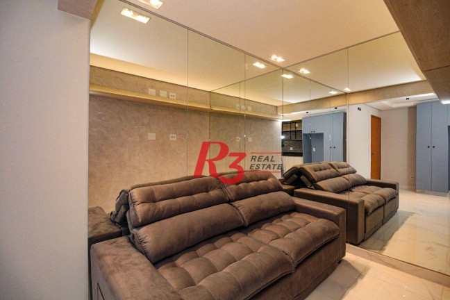 Imagem Apartamento com 1 Quarto à Venda, 41 m² em Aparecida - Santos