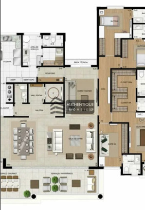 Imagem Apartamento com 4 Quartos à Venda, 310 m² em Perdizes - São Paulo