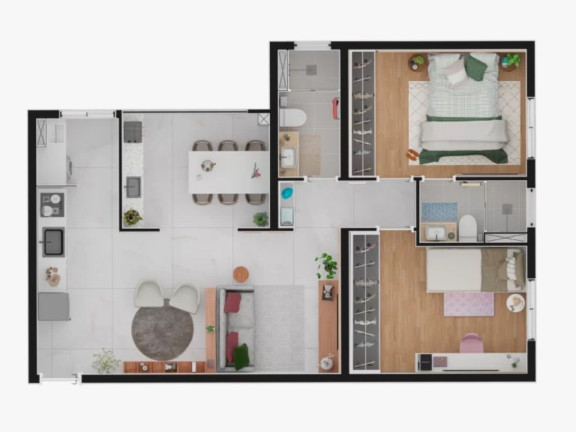 Imagem Apartamento com 2 Quartos à Venda, 61 m² em Nova Petrópolis - São Bernardo Do Campo Imagem Apartamento com 2 Quartos à Venda, 61 m² em Nova Petrópolis - São Bernardo Do Campo