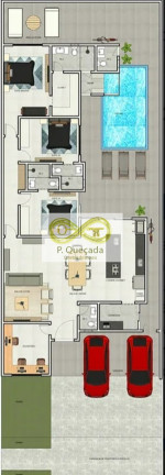 Imagem Casa com 3 Quartos à Venda, 196 m² em Parque Brasil 500 - Paulínia Imagem Casa com 3 Quartos à Venda, 196 m² em Parque Brasil 500 - Paulínia