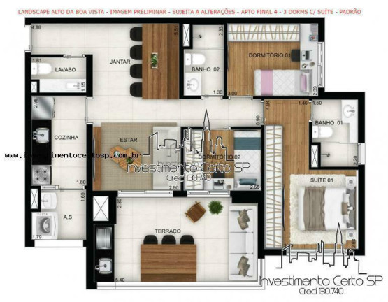 Imagem Apartamento com 3 Quartos à Venda, 92 m² em Santo Amaro - São Paulo Imagem Apartamento com 3 Quartos à Venda, 92 m² em Santo Amaro - São Paulo