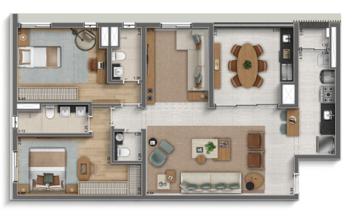 Imagem Apartamento com 3 Quartos à Venda, 248 m² em Perdizes - São Paulo