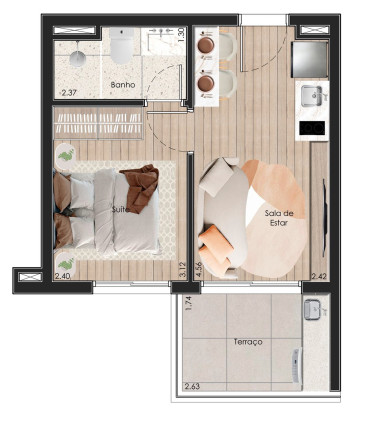 Imagem Apartamento com 1 Quarto à Venda, 24 m² em Saúde - São Paulo Imagem Apartamento com 1 Quarto à Venda, 24 m² em Saúde - São Paulo