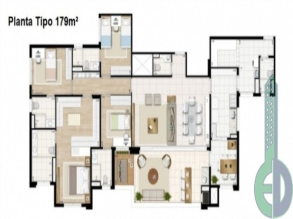 Imagem Imóvel com 4 Quartos à Venda, 180 m² em Cerâmica - Sao Caetano Do Sul