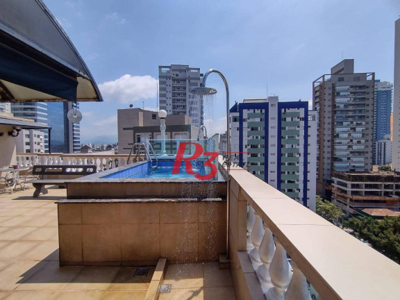 Imagem Cobertura com 2 Quartos à Venda, 223 m² em Aparecida - Santos