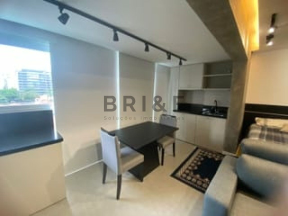 Imagem Apartamento com 1 Quarto para Alugar, 40 m² em Brooklin - São Paulo