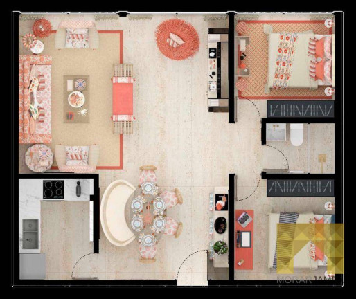 Imagem Apartamento com 1 Quarto à Venda, 32 m² em Cabo Branco - João Pessoa
