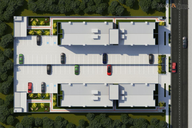 Imagem Apartamento com 2 Quartos à Venda, 54 m² em Vargem Grande - Pinhais